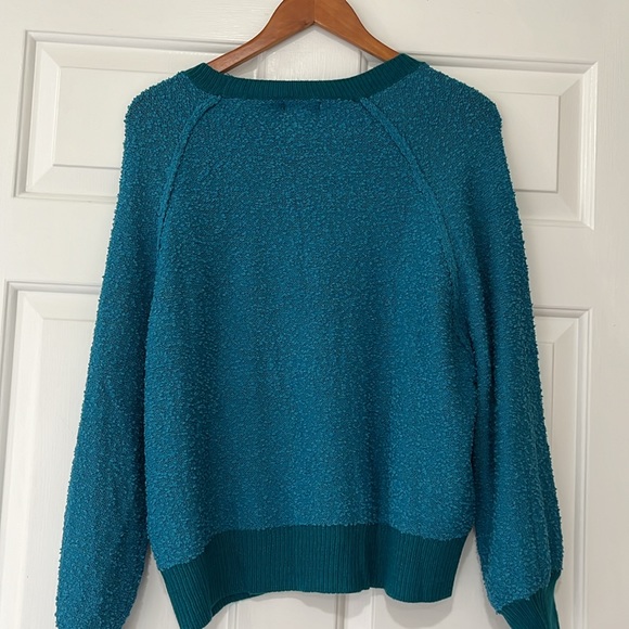 Umgee NWT Puff Sleeve Boat Neck Sweater - Picture 5 of 5